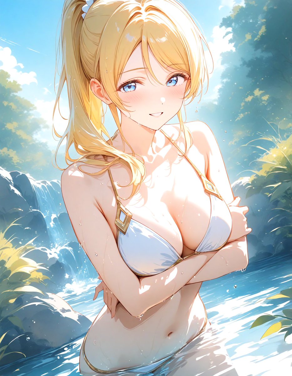 川遊び